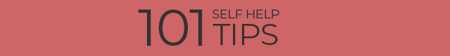 101 self help tips