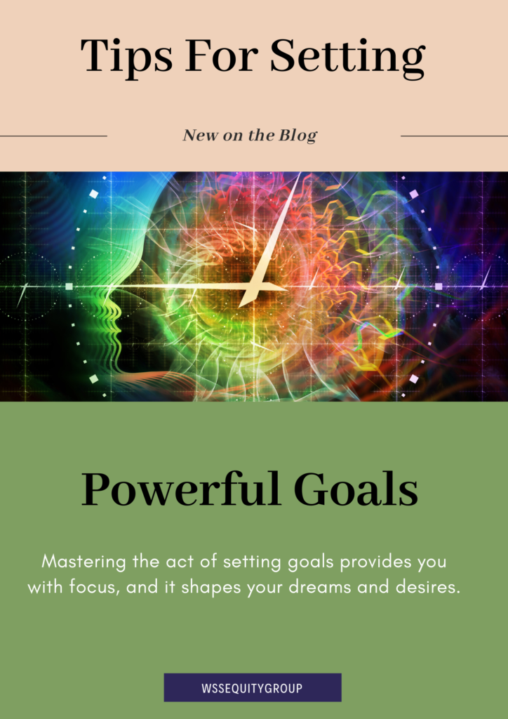 top tips for setting powerful goals