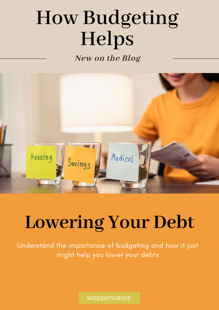 how budgeting helps lowering your debt