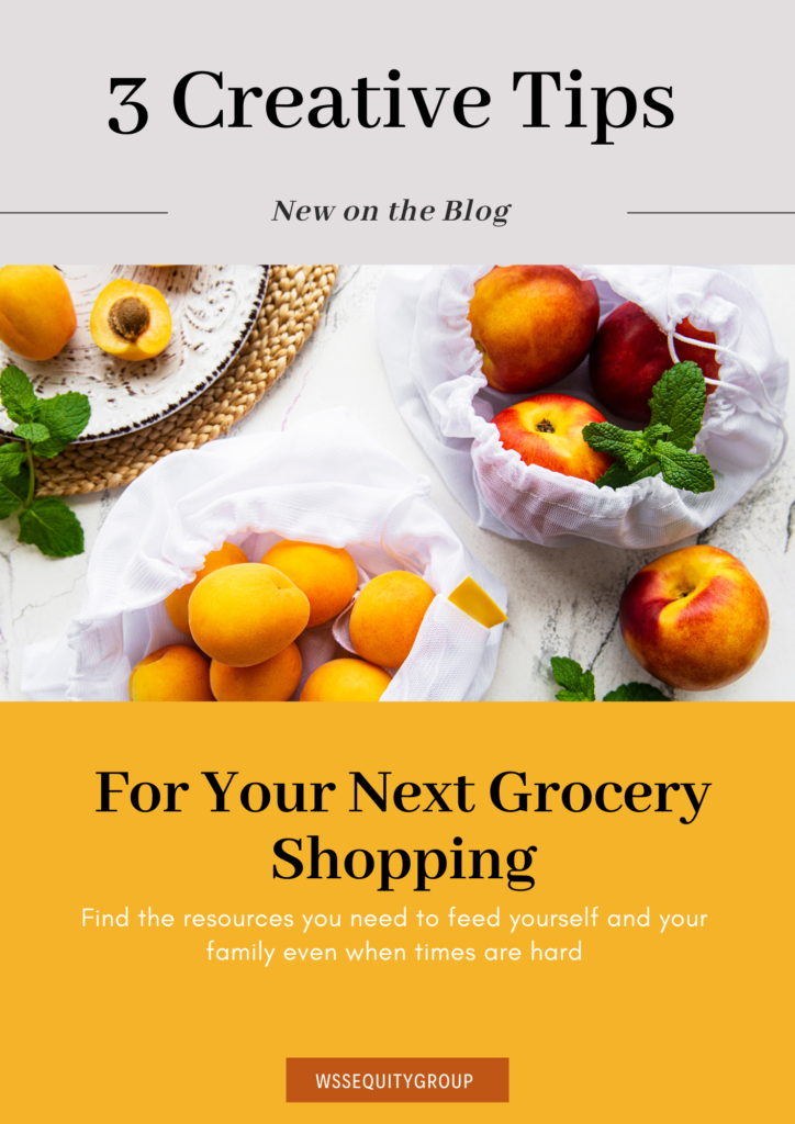 3 creative grocery shopping tips