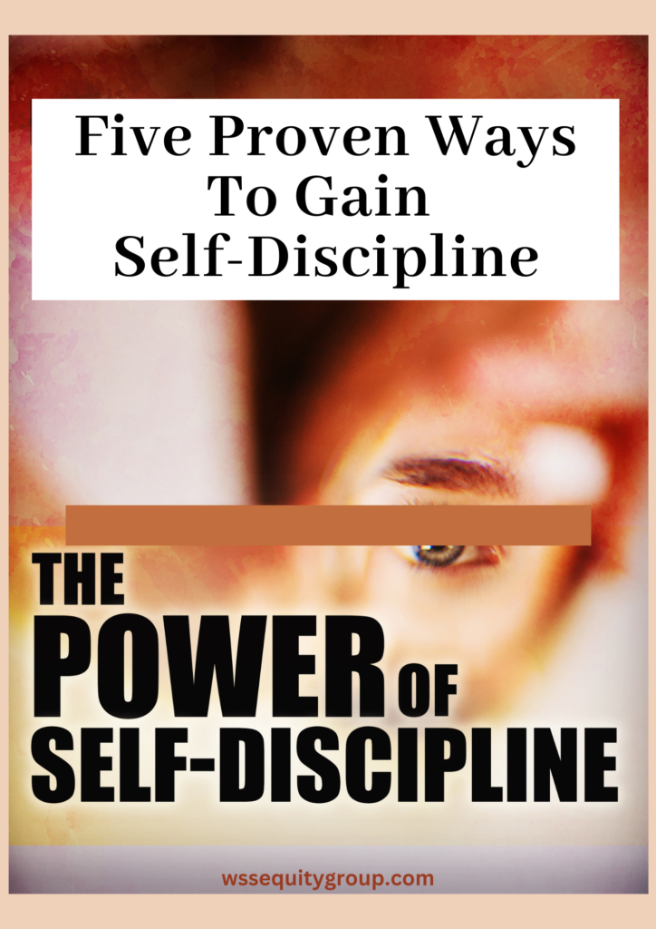 five proven ways to gain self-discipline