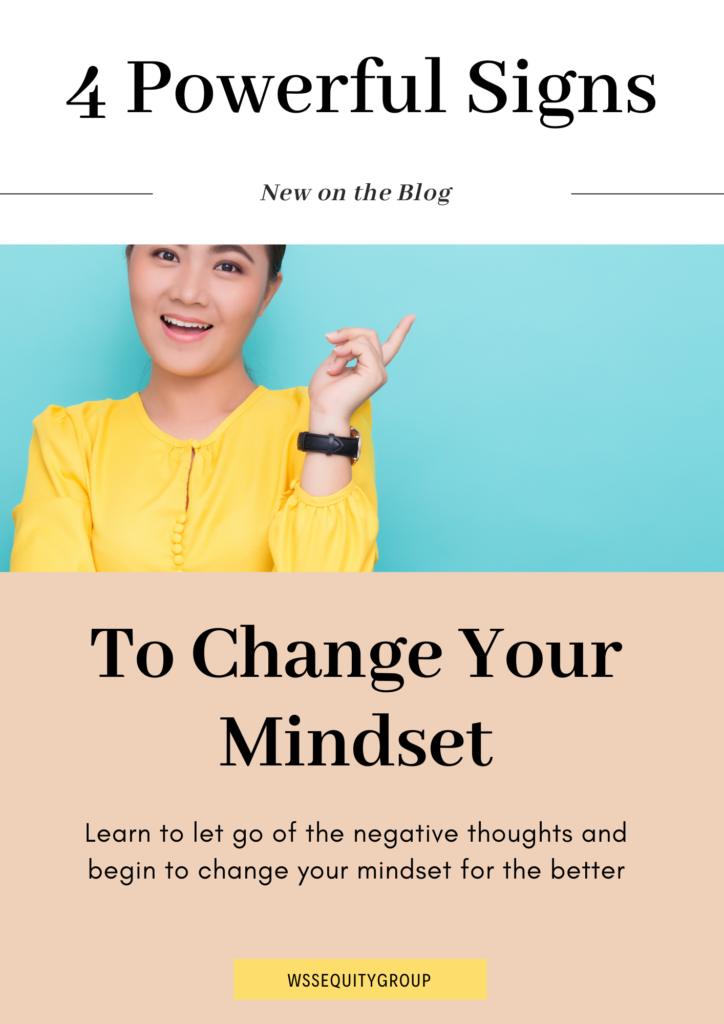 powerful signs to change your mindset