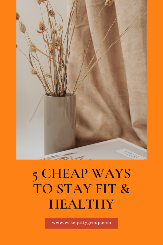 5 cheap ways to stay fit & healthy