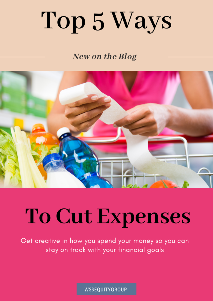 5 ways to cut expenses