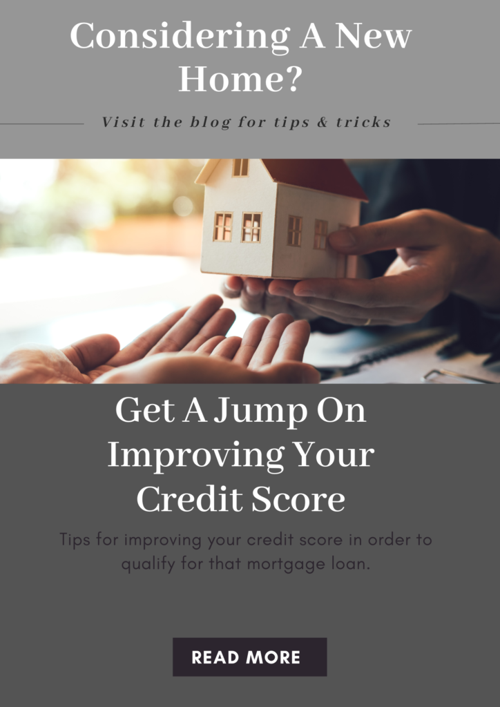 5 tips to improving your credit score when buying a new home